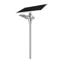 60 W LED saulės gatvių šviestuvai lauke